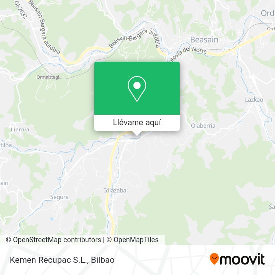 Mapa Kemen Recupac S.L.