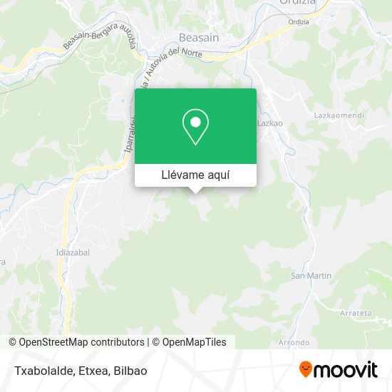 Mapa Txabolalde, Etxea