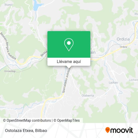 Mapa Ostolaza Etxea