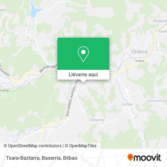 Mapa Txara-Baztarra, Baserria