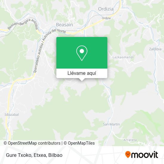 Mapa Gure Txoko, Etxea