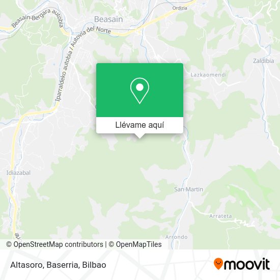 Mapa Altasoro, Baserria