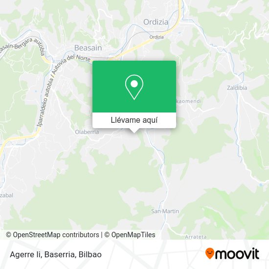 Mapa Agerre Ii, Baserria