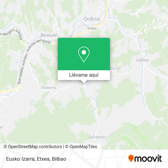 Mapa Eusko Izarra, Etxea