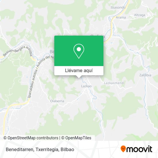 Mapa Beneditarren, Txerritegia