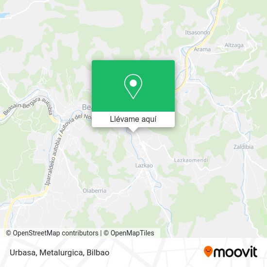Mapa Urbasa, Metalurgica