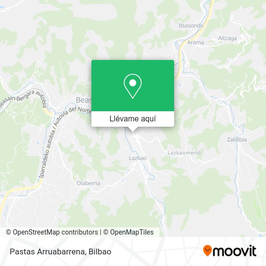 Mapa Pastas Arruabarrena