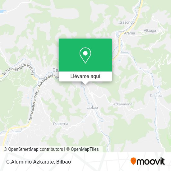 Mapa C.Aluminio Azkarate