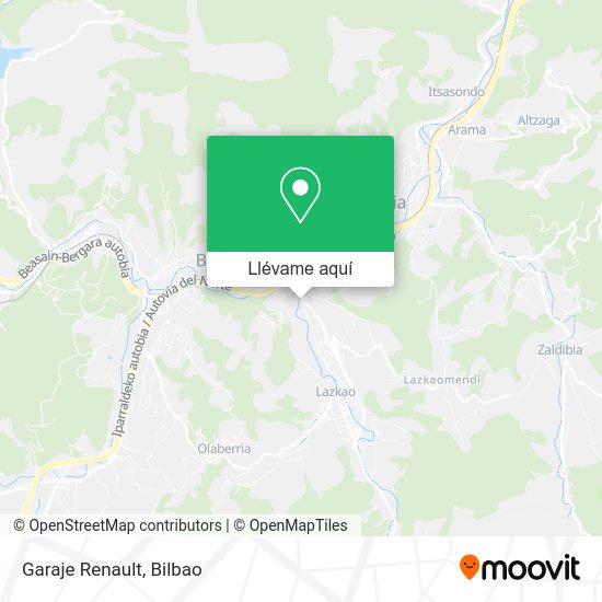 Mapa Garaje Renault