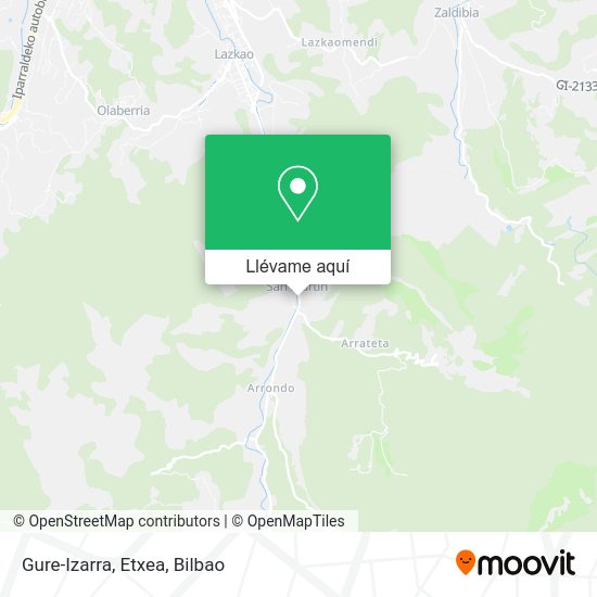 Mapa Gure-Izarra, Etxea