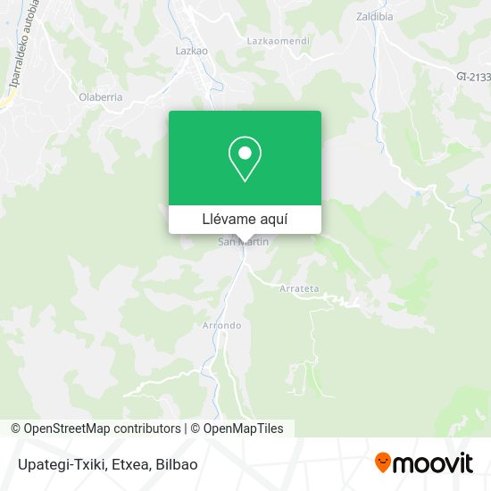 Mapa Upategi-Txiki, Etxea