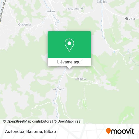 Mapa Aiztondoa, Baserria