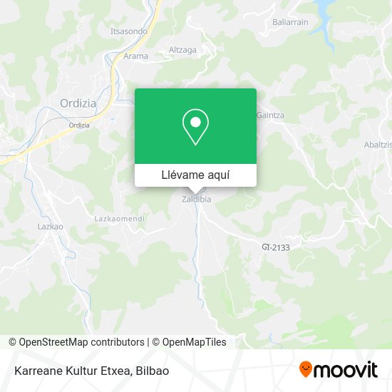 Mapa Karreane Kultur Etxea