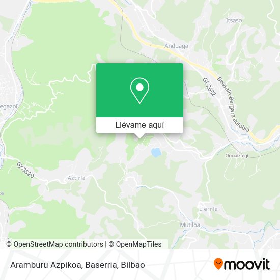 Mapa Aramburu Azpikoa, Baserria