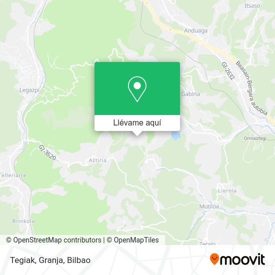 Mapa Tegiak, Granja