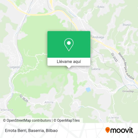 Mapa Errota Berri, Baserria