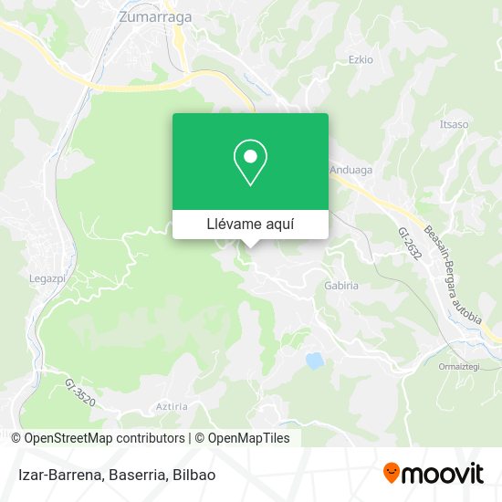 Mapa Izar-Barrena, Baserria