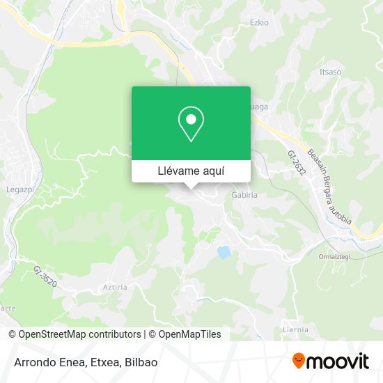 Mapa Arrondo Enea, Etxea