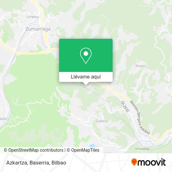 Mapa Azkartza, Baserria