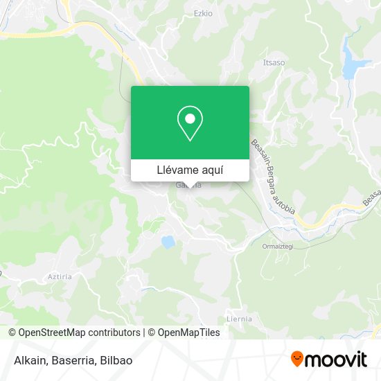 Mapa Alkain, Baserria