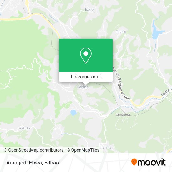 Mapa Arangoiti Etxea