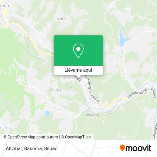 Mapa Altzibar, Baserria