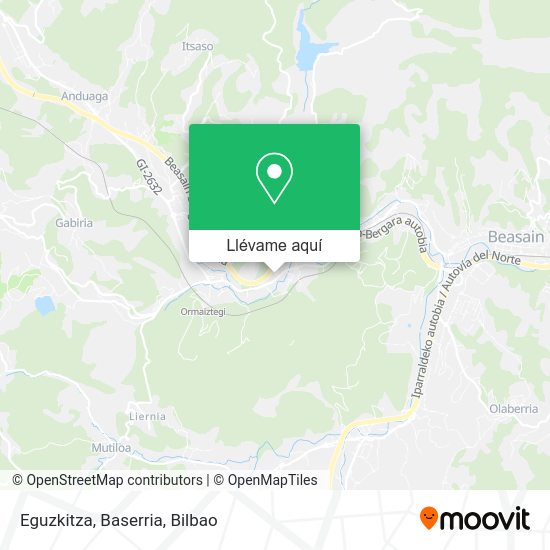 Mapa Eguzkitza, Baserria