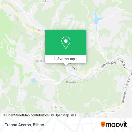 Mapa Treosa Aceros