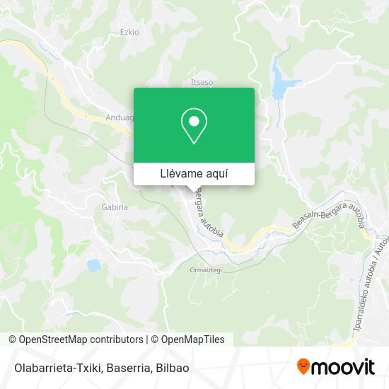Mapa Olabarrieta-Txiki, Baserria