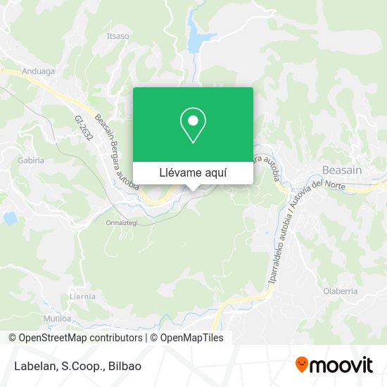 Mapa Labelan, S.Coop.