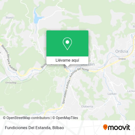 Mapa Fundiciones Del Estanda