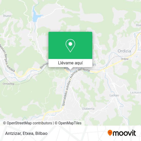 Mapa Antzizar, Etxea
