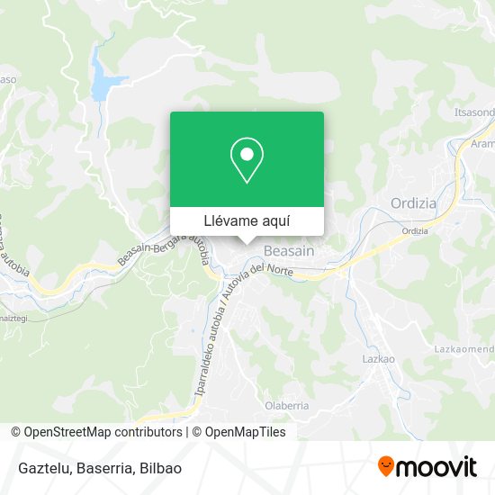 Mapa Gaztelu, Baserria