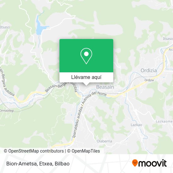 Mapa Bion-Ametsa, Etxea