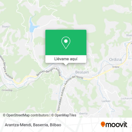 Mapa Arantza-Mendi, Baserria