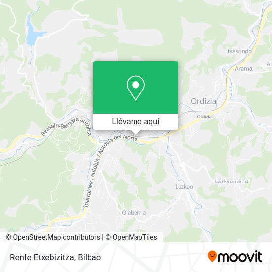 Mapa Renfe Etxebizitza