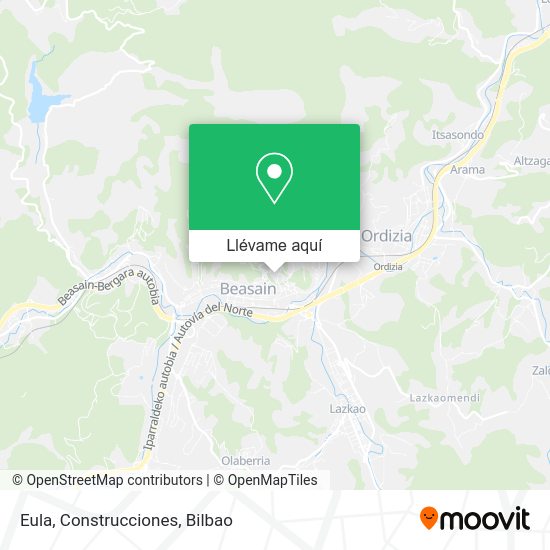 Mapa Eula, Construcciones