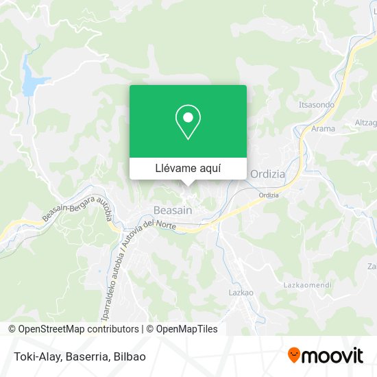 Mapa Toki-Alay, Baserria