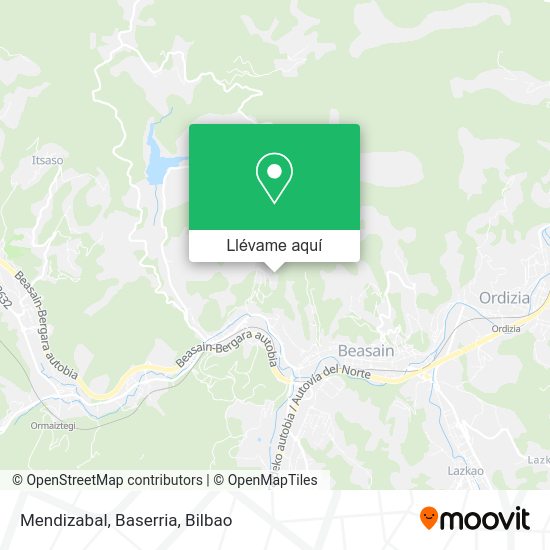 Mapa Mendizabal, Baserria