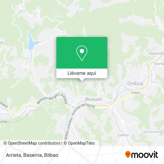 Mapa Arrieta, Baserria