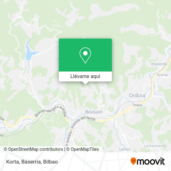 Mapa Korta, Baserria
