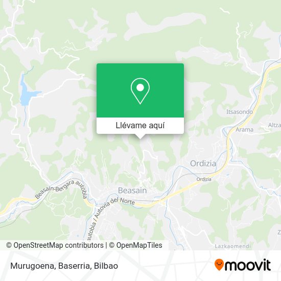 Mapa Murugoena, Baserria