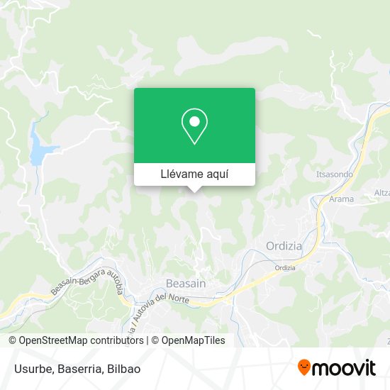 Mapa Usurbe, Baserria