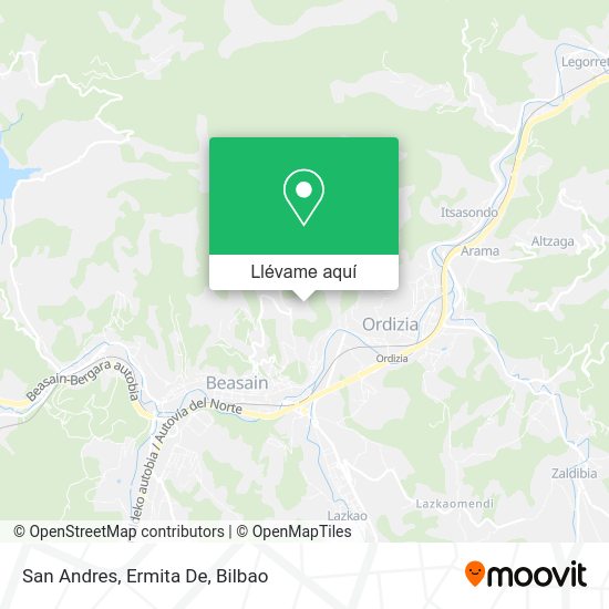 Mapa San Andres, Ermita De