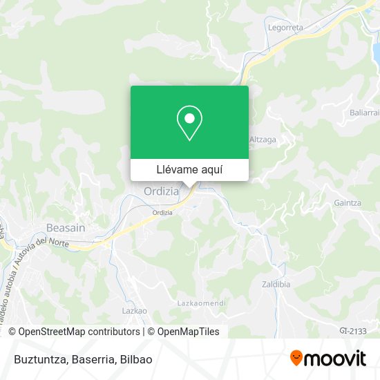 Mapa Buztuntza, Baserria