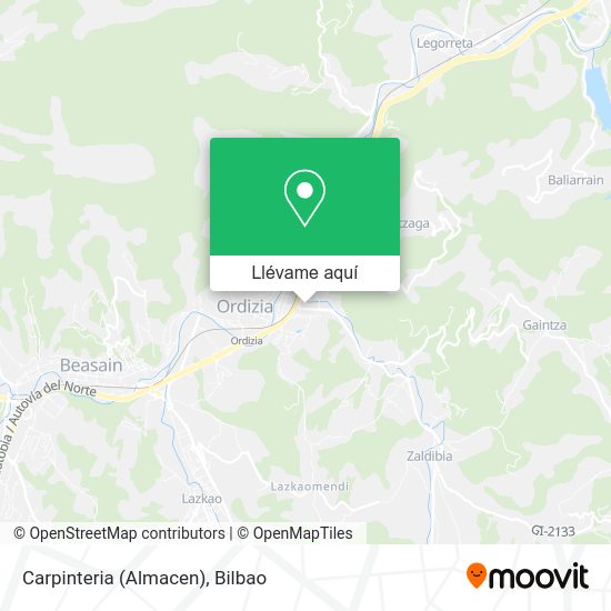 Mapa Carpinteria (Almacen)