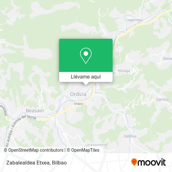 Mapa Zabalealdea Etxea