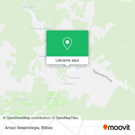 Mapa Artazi Ileapindegia