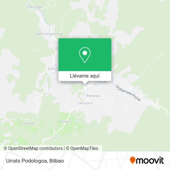 Mapa Urrats Podologoa