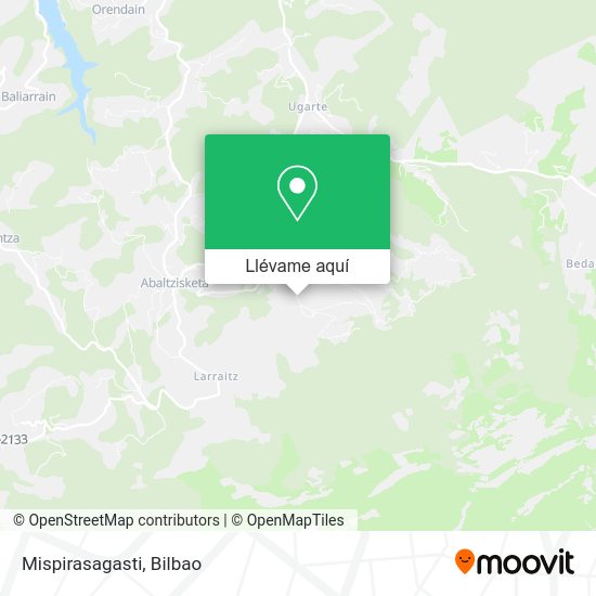 Mapa Mispirasagasti